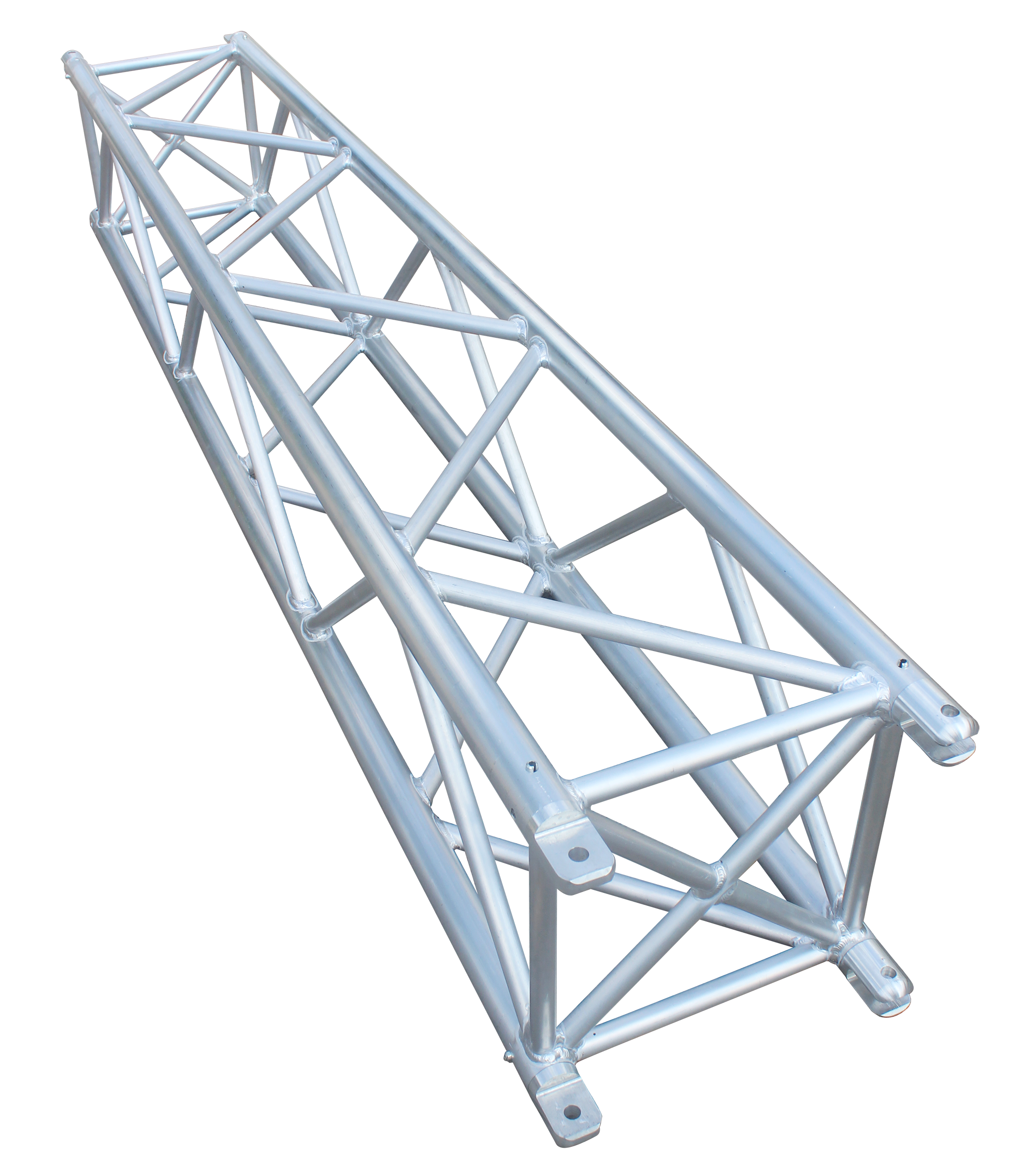 16 'TSSF Spigot Truss ， Traliccio quadrato con estremità a forcella in alluminio da 6,6 piedi 390 mm
