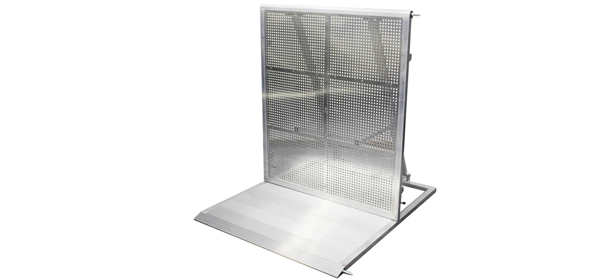 YB6 Soffietto pieghevole in alluminio di sicurezza pieghevole attraverso la barriera antiurto della barricata (Stand 1 * 1,2 * 1,2 m)